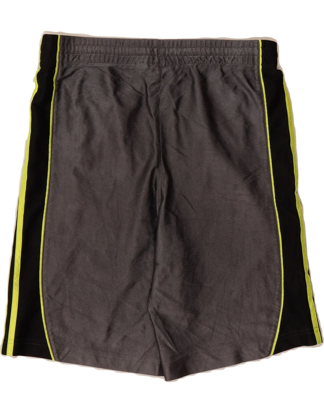 ADIDAS Boys Sport Shorts 13-14 Years Medium Grey Colourblock Polyester Vintage Adidas and Second-Hand Adidas from Messina Hembry 