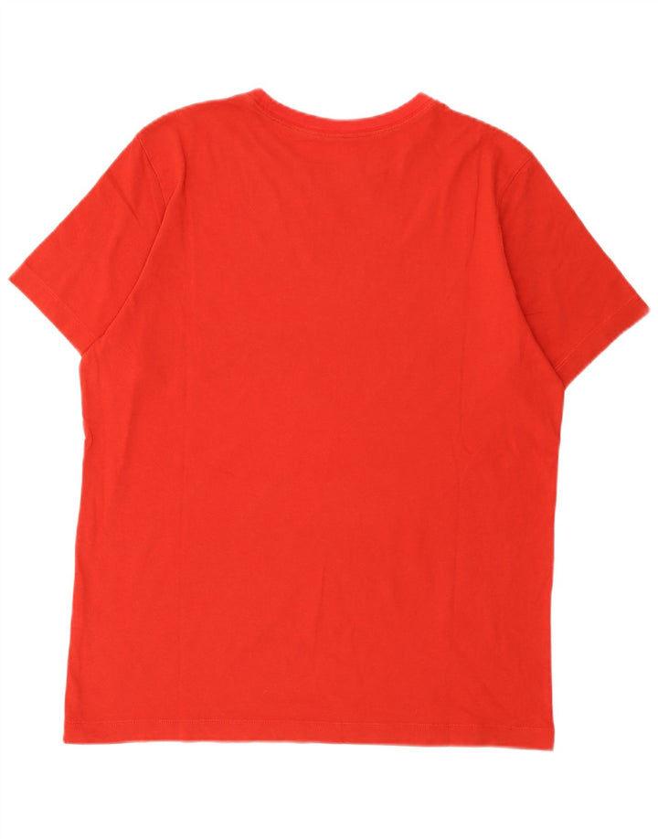 Nike Herren T-Shirt mit Grafik, Größe L, Rot