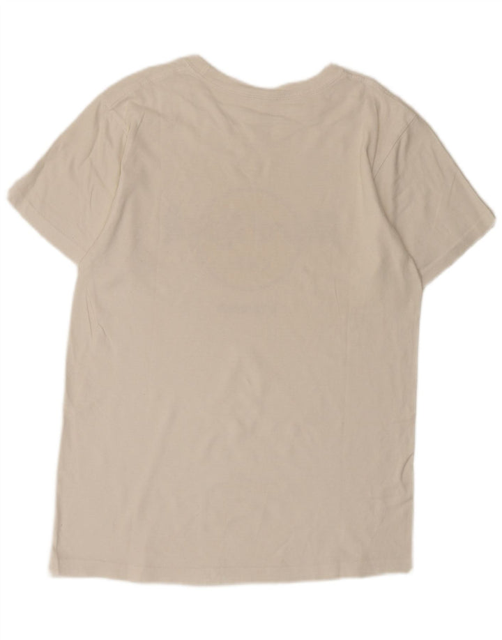 Hard Rock Cafe Herren Vienna Graphic T-Shirt Top Mittelweiß