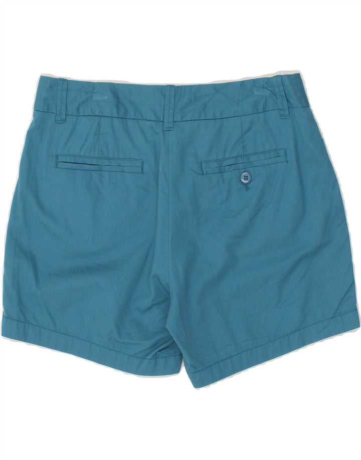 J. CREW Womens Chino Shorts US 2 Small W30 Blue Cotton Vintage J. Crew and Second-Hand J. Crew from Messina Hembry 