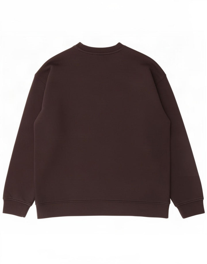 Adidas Herren Grafik-Sweatshirt-Pullover, groß, schwarze Baumwolle