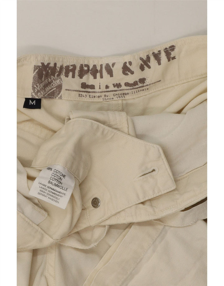 Murphy & Nye Herren Chinoshorts Medium W32 Beige Baumwolle