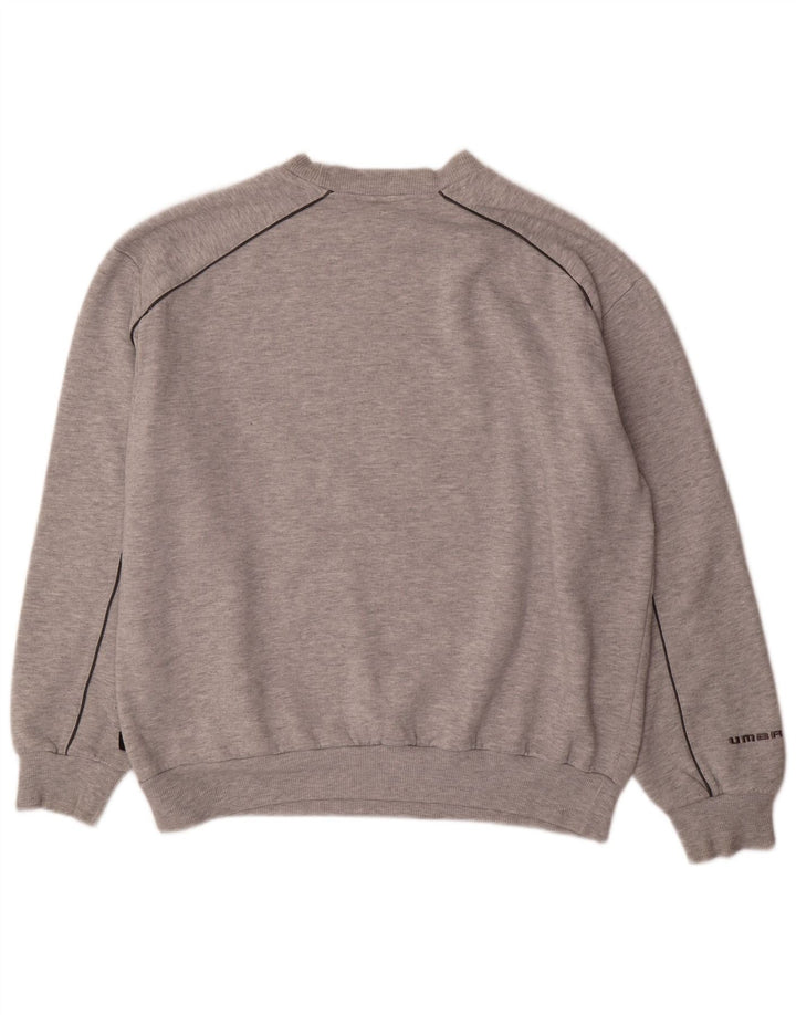 Umbro Herren Sweatshirt Pullover XL Grau Polyester