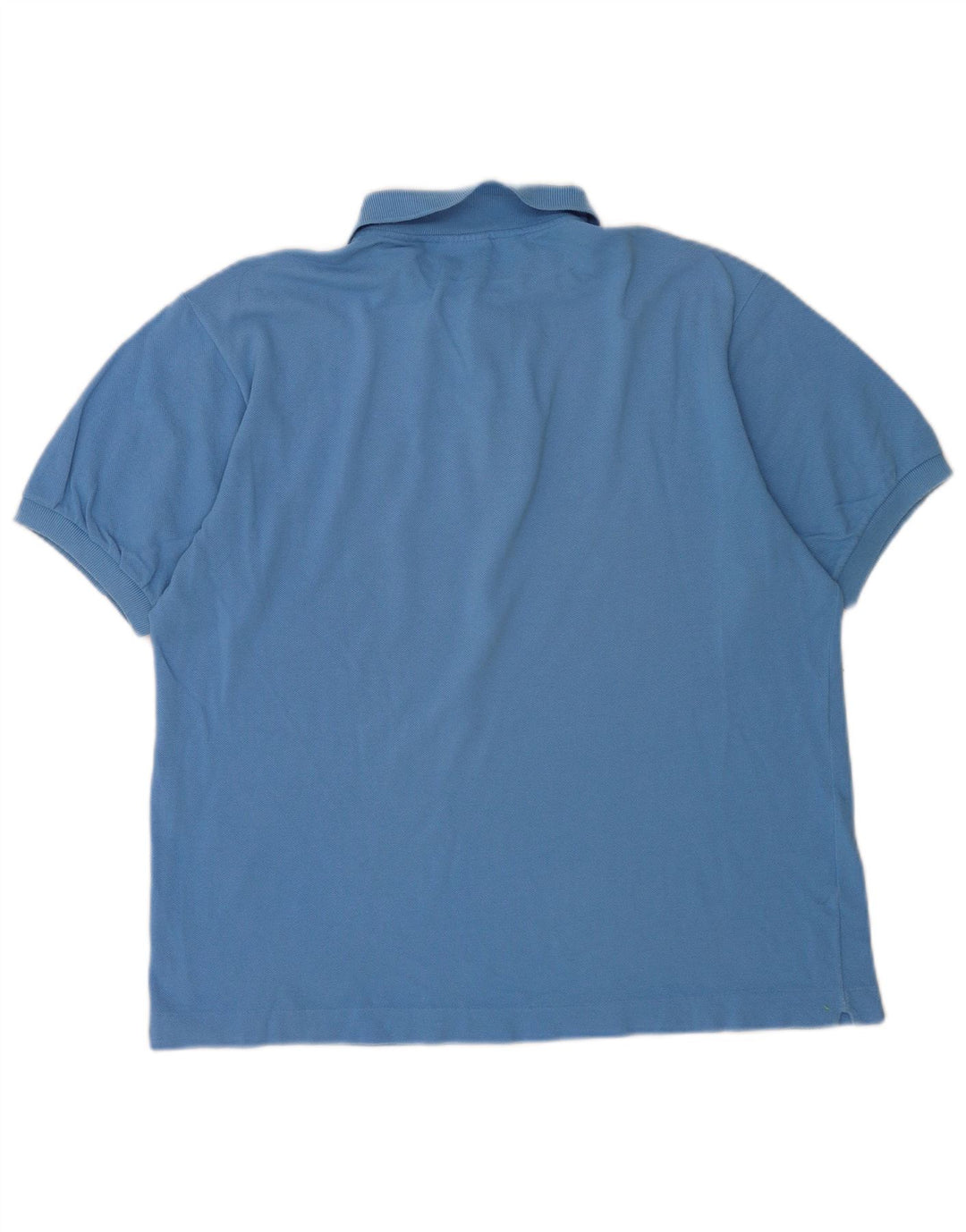 Lacoste Herren-Poloshirt, Größe 5, groß, blaue Baumwolle