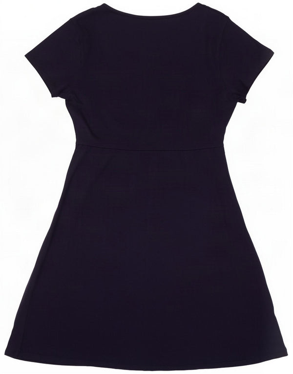 Mountain Warehouse Damen A-Linien-Kleid UK 18 XL Marineblaue Baumwolle