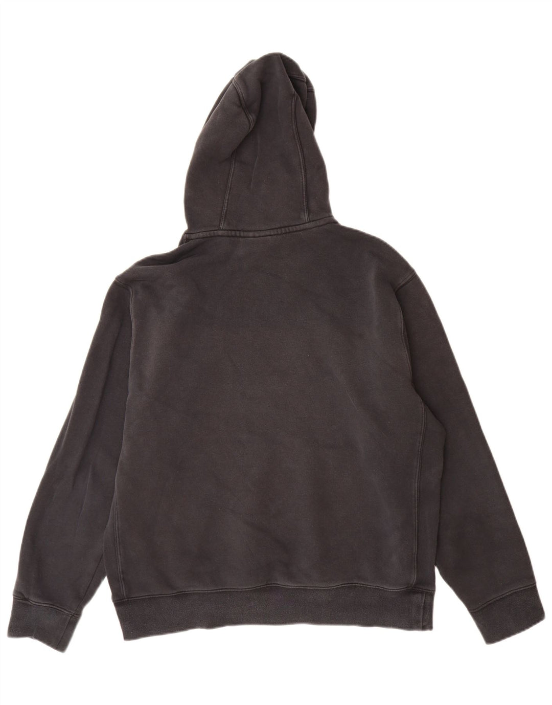 Nike Herren-Hoodie-Pullover aus mittelschwarzer Baumwolle