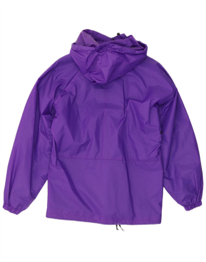 K-Way Herren-Regenjacke mit Kapuze, UK 38, mittelviolett