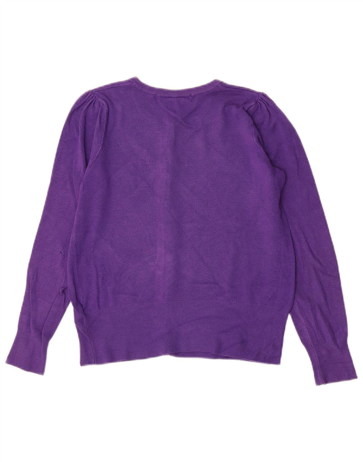 Marks & Spencer Damen-Cardigan-Pullover UK 10 Small Lila Viskose
