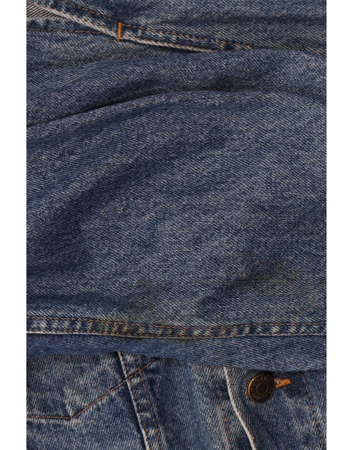 Wampum Herren Jeansjacke UK 44 2XL Blau