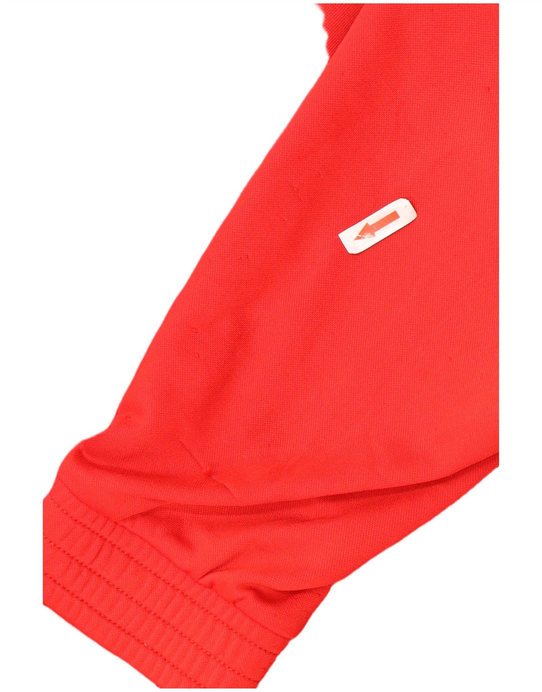 Umbro Herren-Sweatshirt mit Reißverschluss, XL, rotes Polyester
