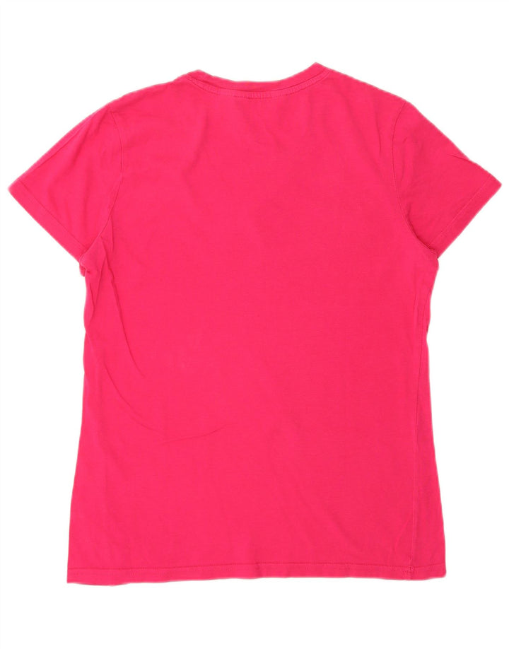 ADIDAS Damen Grafik T-Shirt Top EU 40 Mittelrosa