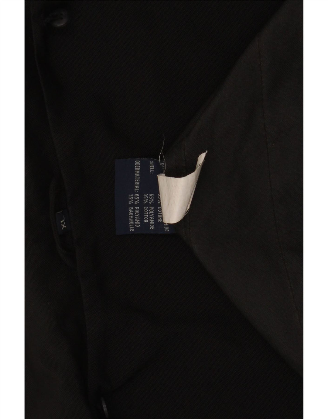 DECATHLON Herren Utility Jacke UK 42 XL Schwarz Polyamid