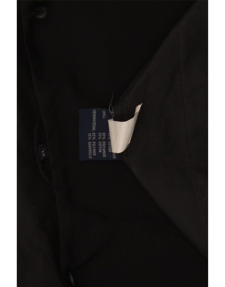 DECATHLON Herren Utility Jacke UK 42 XL Schwarz Polyamid