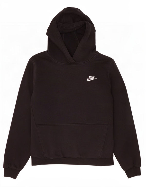 Nike Mädchen Kapuzenpullover, 13–14 Jahre, XL, schwarze Baumwolle