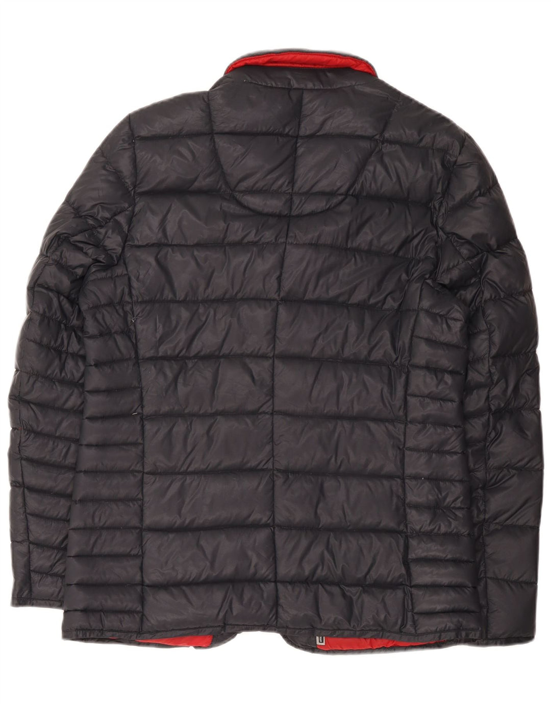 Pierre Cardin Herren-Blazer, wattierte Jacke, Größe 40, Größe L, Schwarz, Polyamid