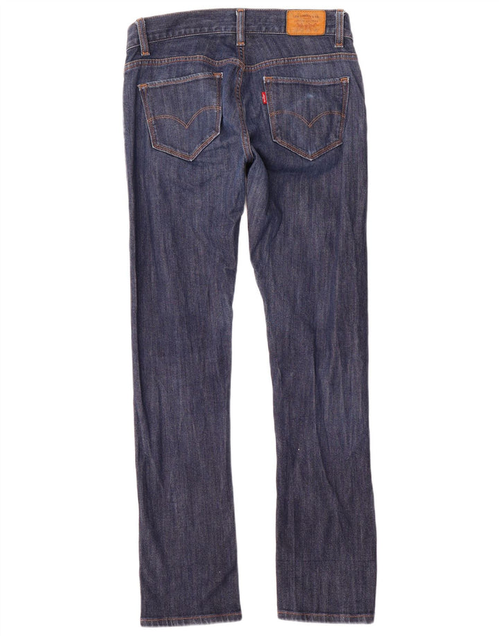 Levi's Damen Tilted Straight Jeans US 4 Small W27 L30 Blaue Baumwolle
