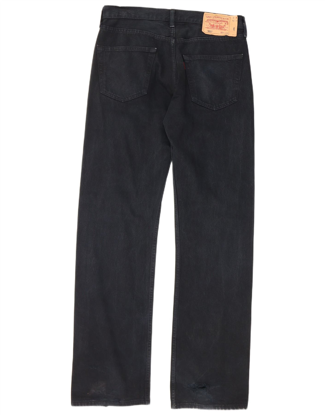 LEVI'S Herren 501 Straight Jeans W31 L34 Marineblau