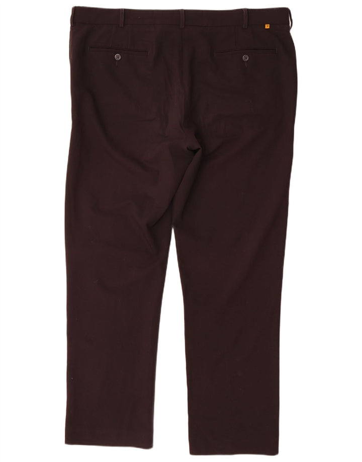 Farah Herren-Chinohose mit klassischer Passform, W42, L31, schwarzes Polyester