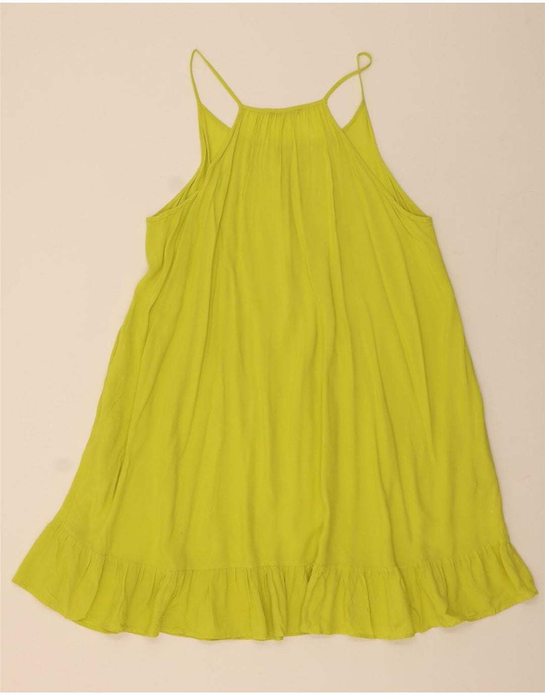 MARKS & SPENCER Übergroßes Zeltkleid für Damen, UK 16, große gelbe Viskose