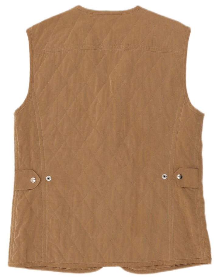 Allegri Damen Steppweste UK 14 Medium Beige