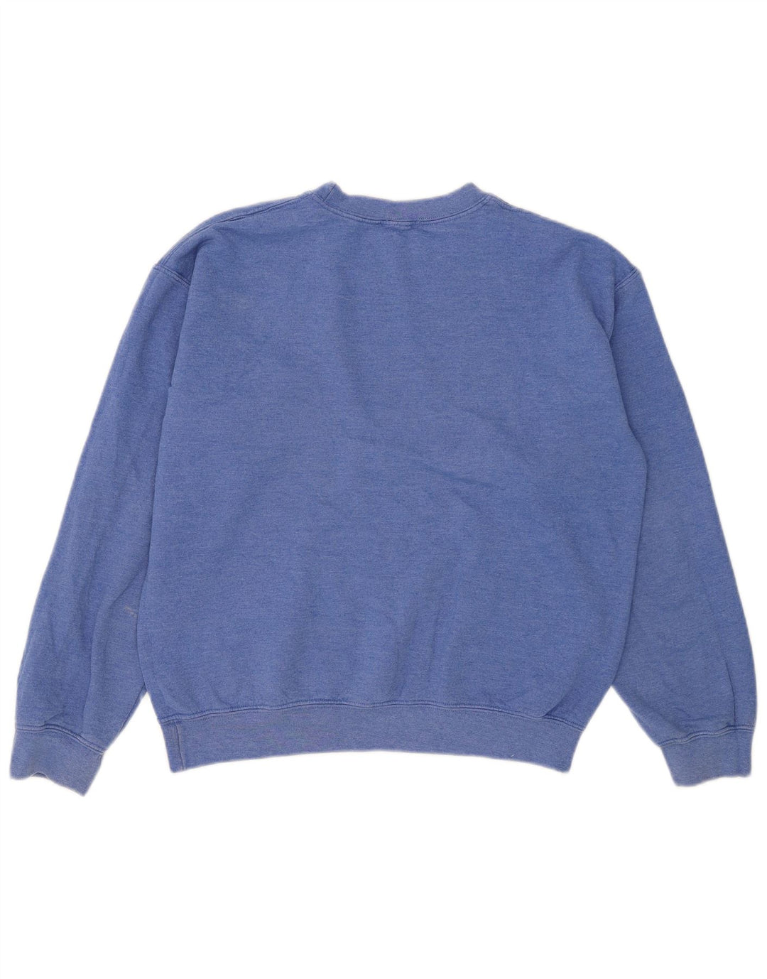 Topshop Damen Sweatshirt-Pullover UK 12 Mittelblau