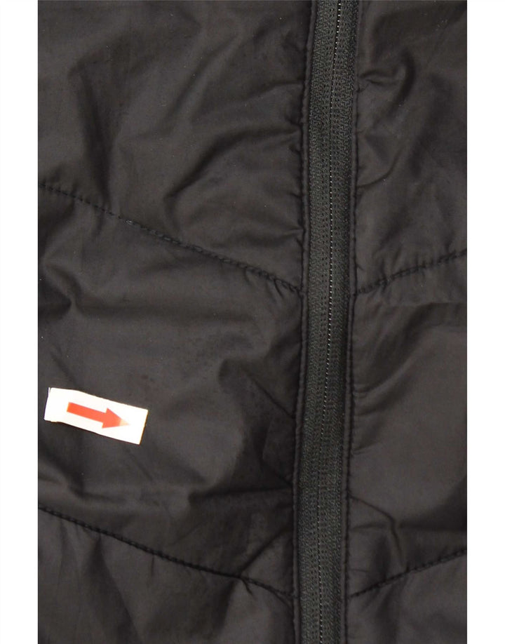 Puma Boys Graphic Wattierte Jacke 11-12 Jahre Schwarzes Polyester