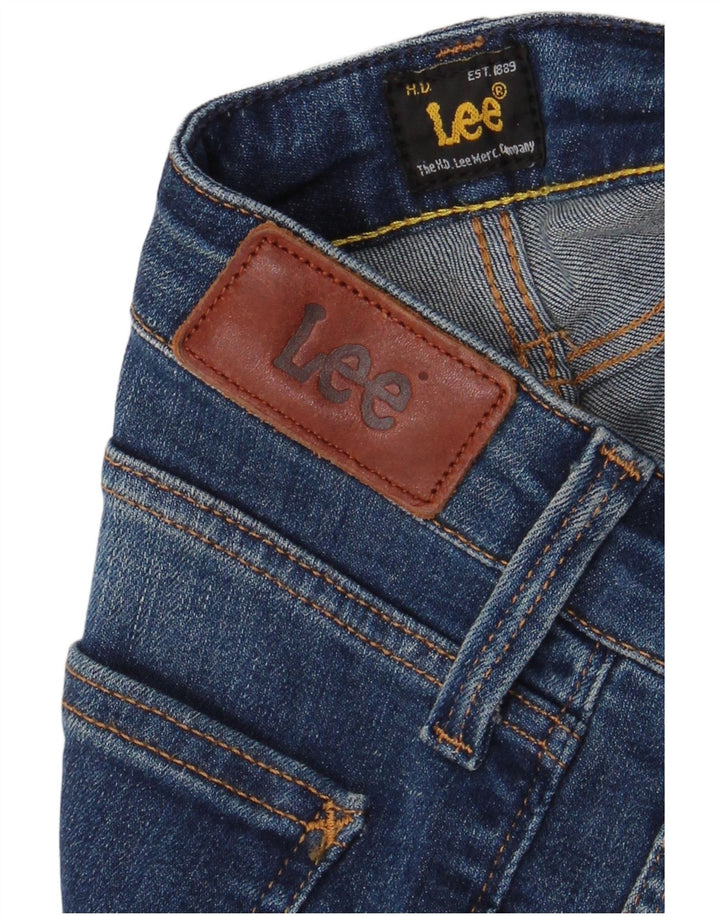 Lee Damen Skinny Jeans W26 L30 Blau
