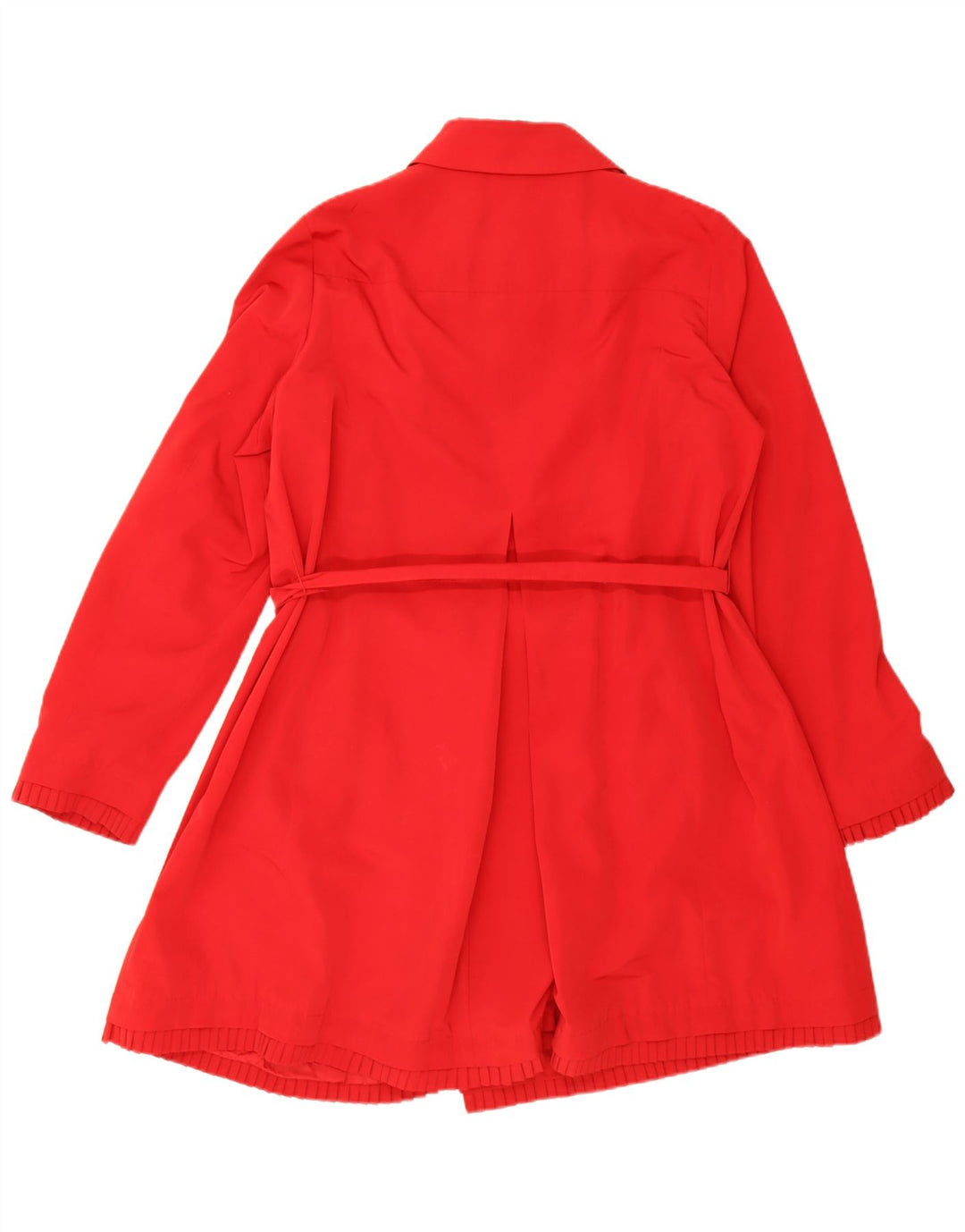 Marina Rinaldi Damen Zweireihiger Trenchcoat UK 16 Large Rot