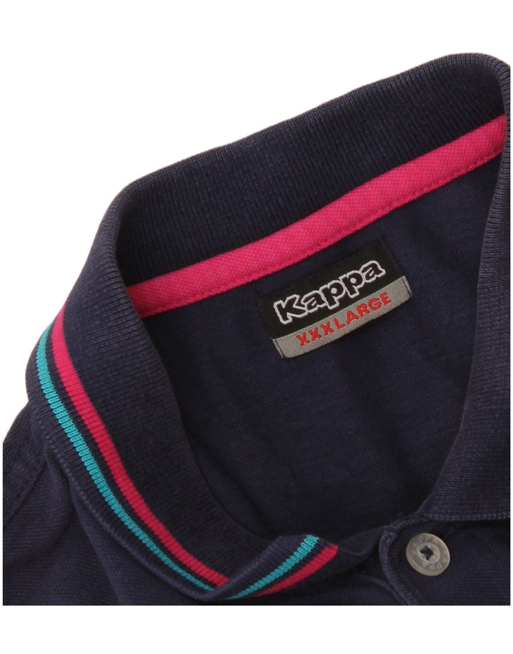 Kappa Herren Poloshirt 3XL Marineblau