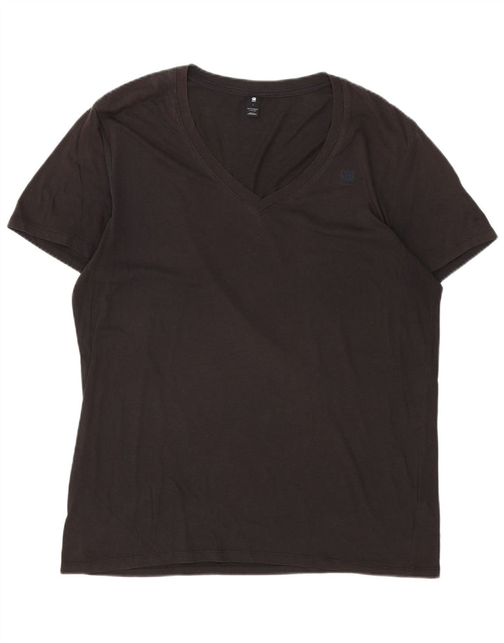 G-STAR Herren T-Shirt Top Large Schwarz Baumwolle