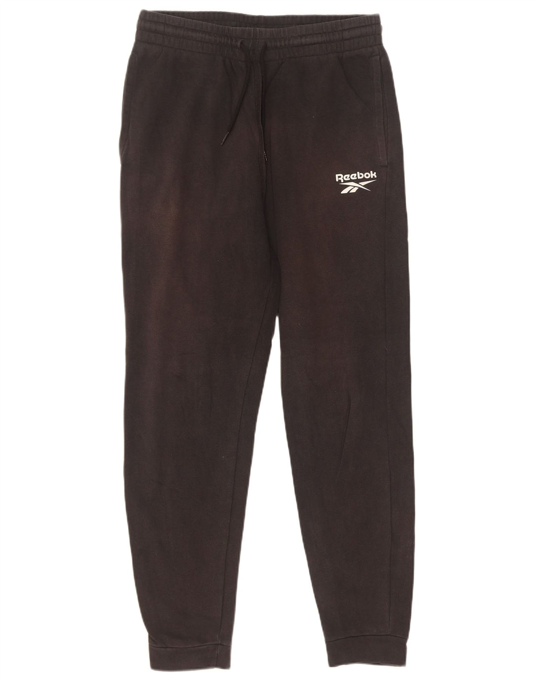 Reebok Herren-Trainingshose, Jogginghose, Größe S, Schwarz, Baumwolle