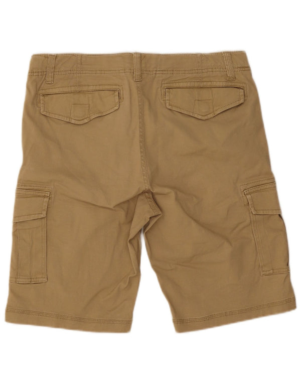 Alcott Herren Cargoshorts IT 46 Small W34 Beige Baumwolle