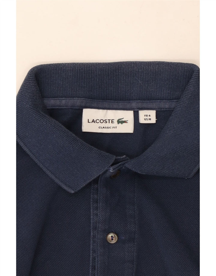 Lacoste Herren-Poloshirt mit klassischer Passform, Größe 4, mittelgroß, Marineblau