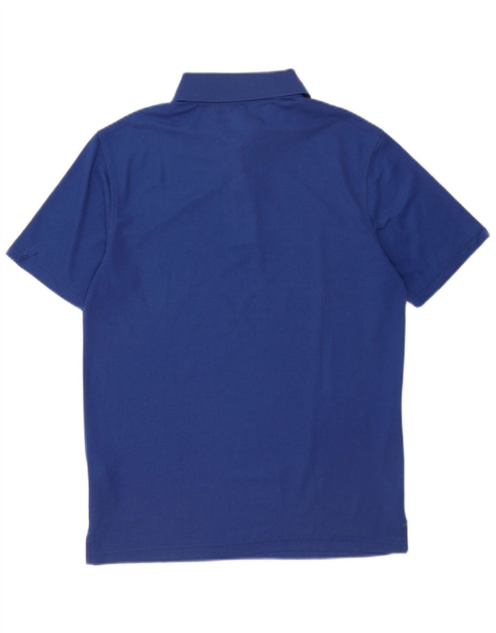Tommy Hilfiger Herren Golf-Poloshirt Mittelblaues Polyester