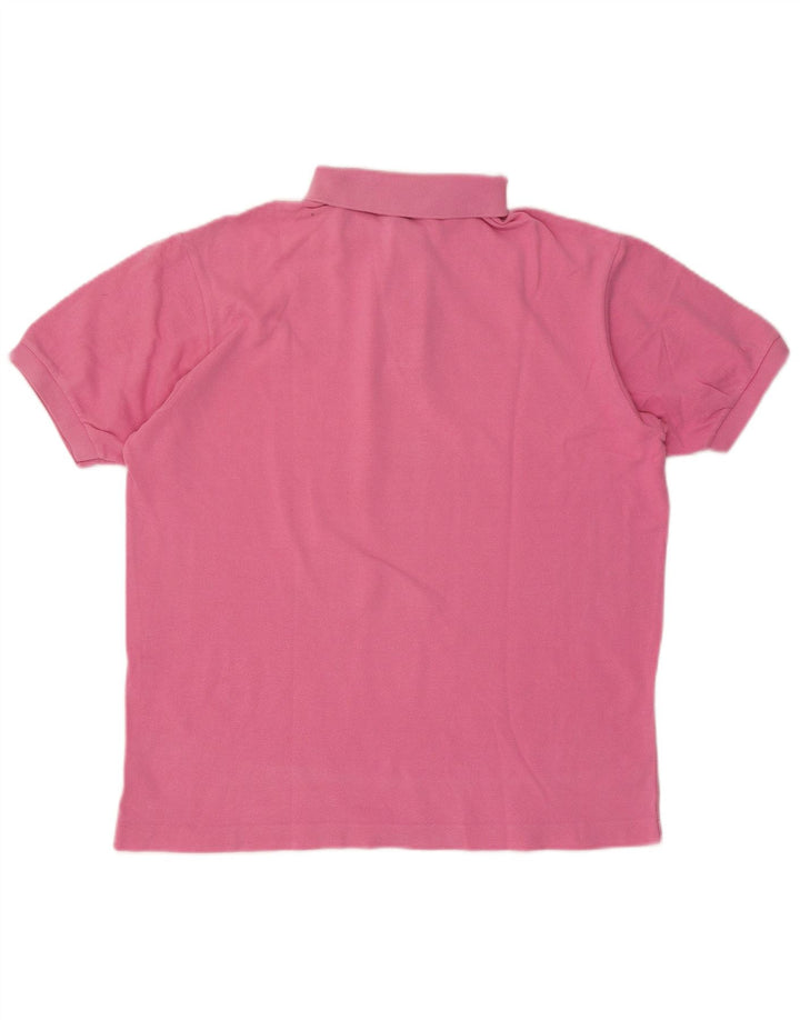 Lacoste Herren-Poloshirt, Größe 5, groß, Rosa