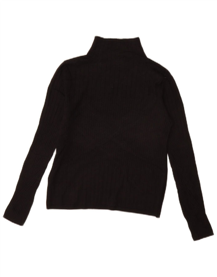 MARKS & SPENCER Rollkragenpullover für Damen, Gr. 10, Schwarz