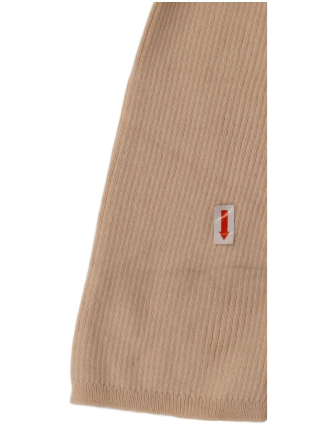 RALPH LAUREN Damen-Pullover mit 3/4-Ärmeln und V-Ausschnitt, Gr. 14, Größe L, Beige