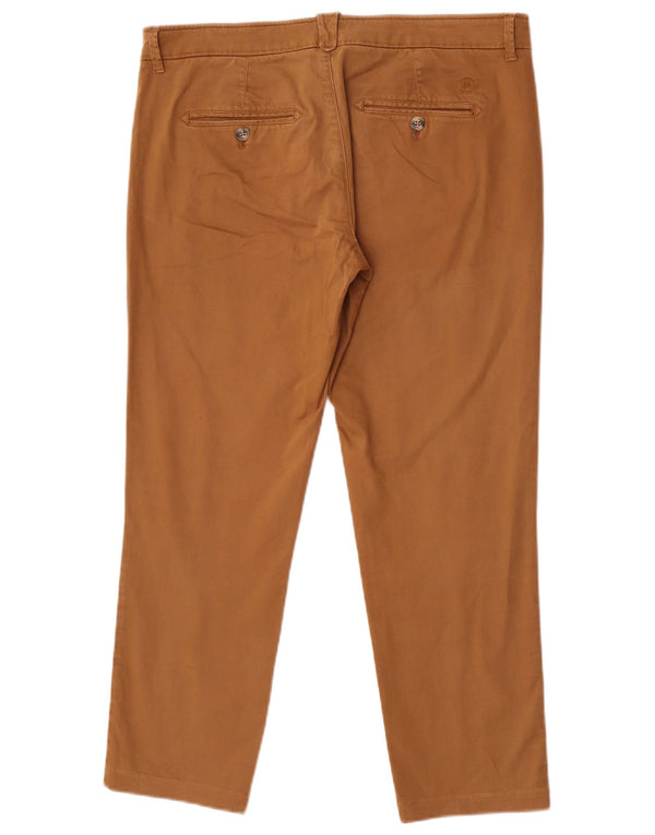 Massimo Dutti Damen-Chinohose mit lässiger Passform, IT 42, Größe L, W34, L26, Braun