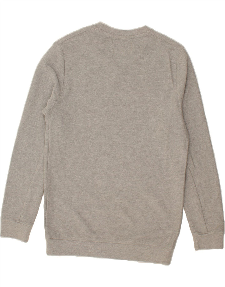 ZARA Womens Sweatshirt Jumper UK 16 Large Grey Vintage Zara and Second-Hand Zara from Messina Hembry 
