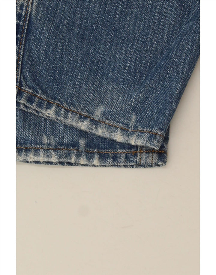 Replay Damen Slim Jeans W29 L30 Blaue Baumwolle