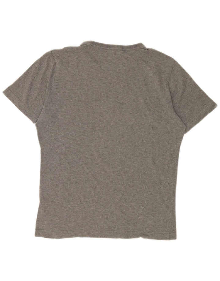 Puma Herren T-Shirt Top Small Grau Baumwolle