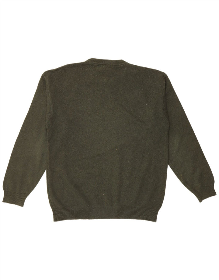 Marlboro Classics Herren-Pullover mit Rundhalsausschnitt, 2XL, Khaki