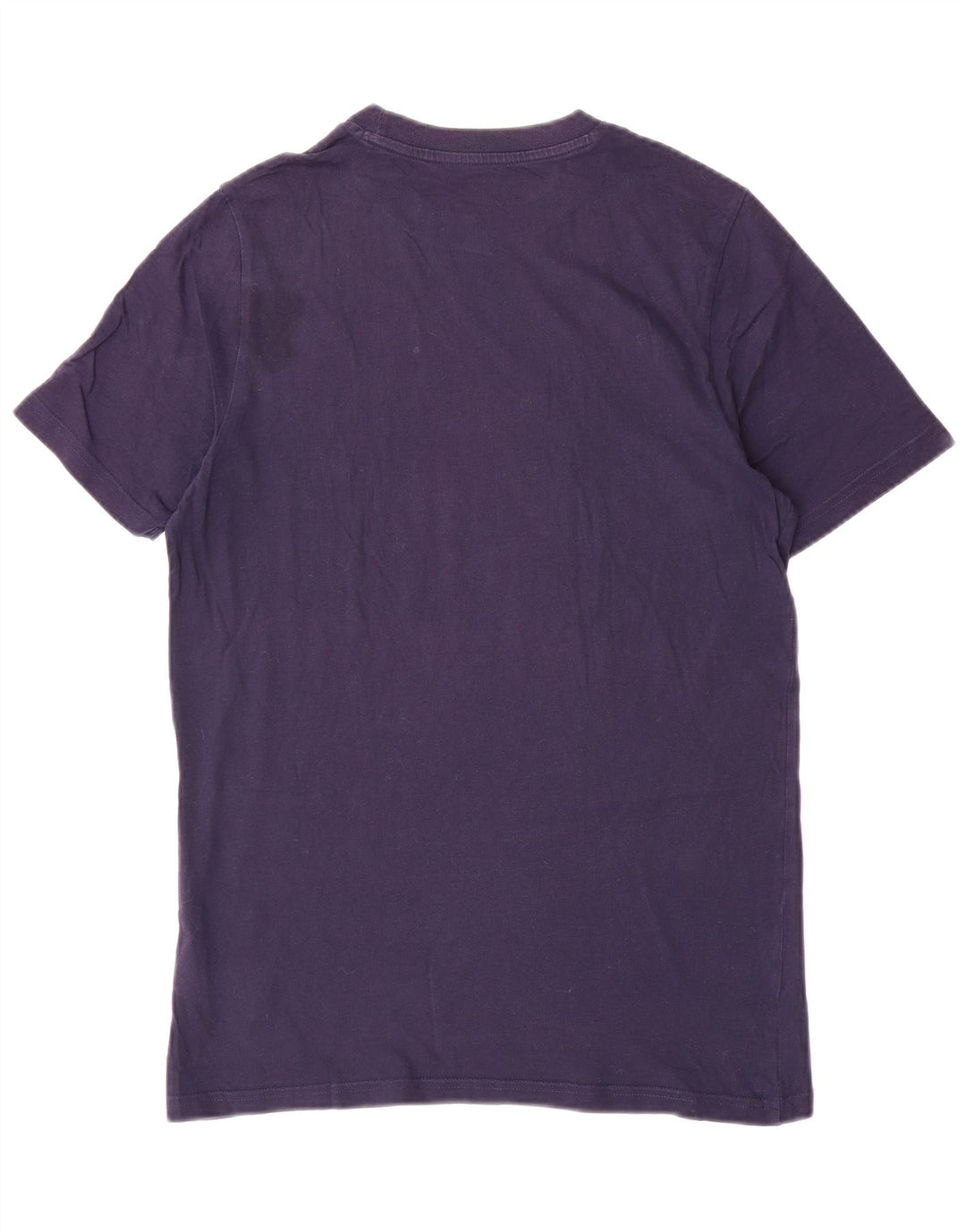 PUMA Herren Grafik T-Shirt Top Small Marineblau Baumwolle