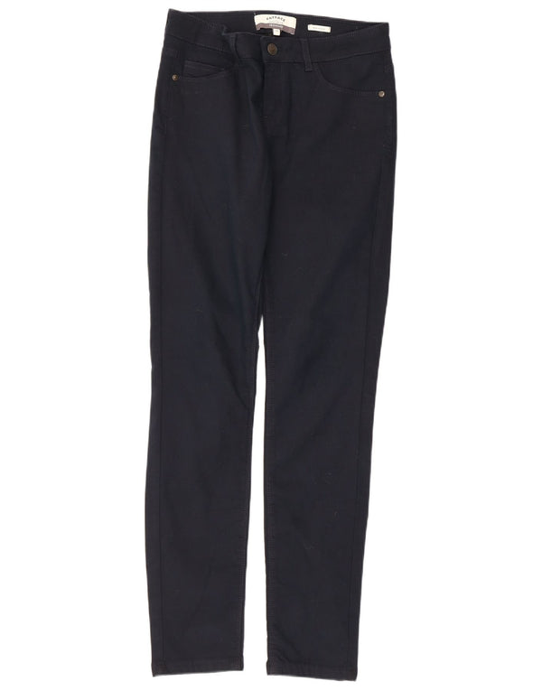 Fat Face Damen Jegging Skinny Jeans UK 10 Small W30 L29 Marineblau Baumwolle