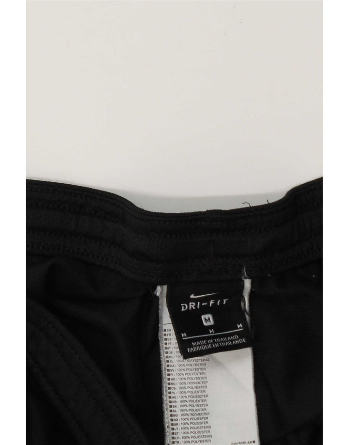 Nike Herren Dri Fit Trainingshose Mittelschwarzes Colourblock-Polyester