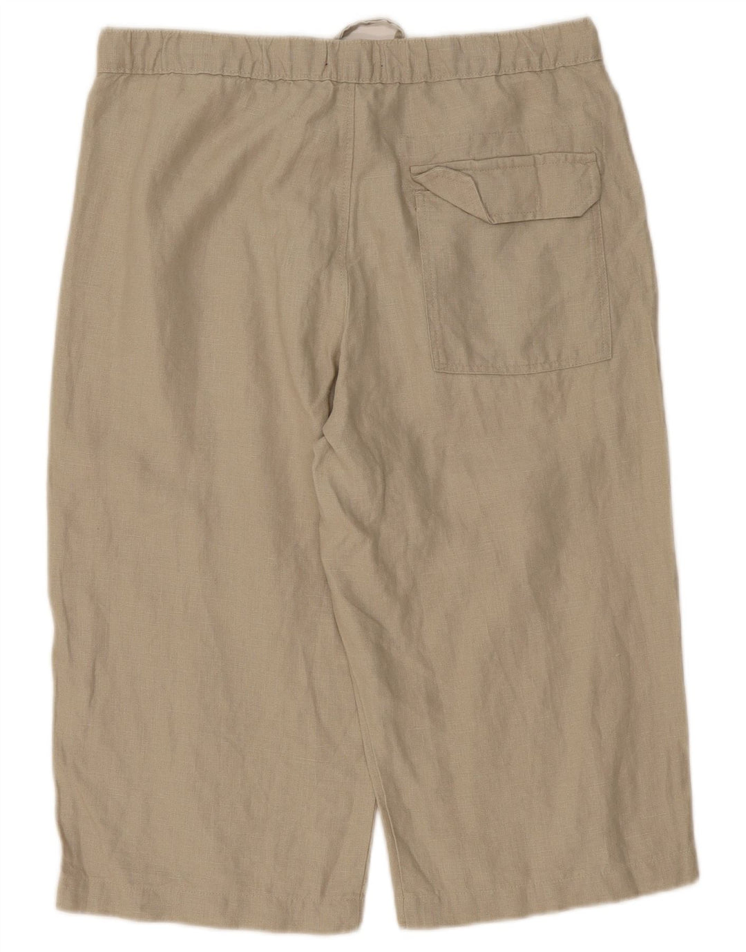 Marks & Spencer Herren Blue Harbour Bermudashorts W34 Large Beige Leinen