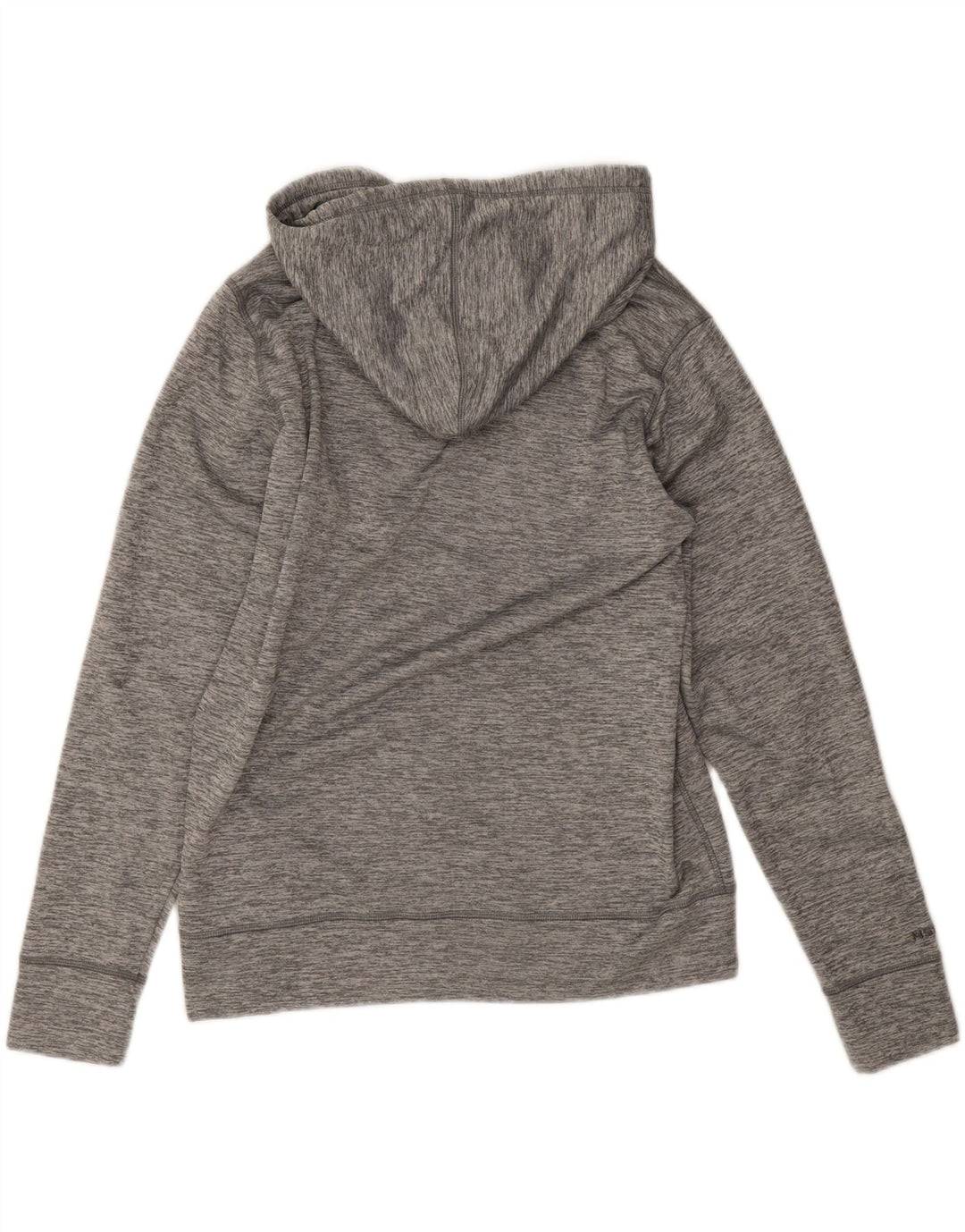Under Armour Damen Graphic Hoodie Pullover UK 14 Mittelgraues Polyester