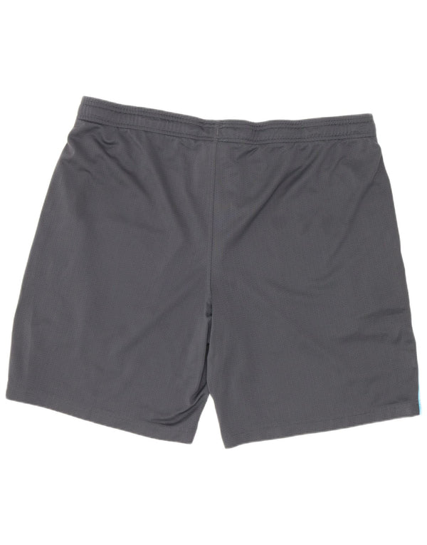 Under Armour Herren-Sportshorts 2XL Graues Colourblock-Polyester