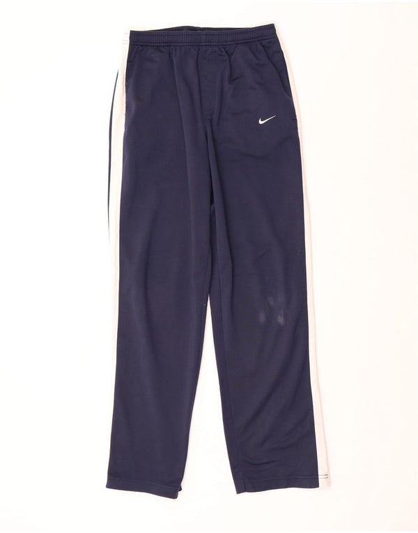 NIKE Jungen-Trainingshose, 12–13 Jahre, Größe L, Marineblau, Farbblock