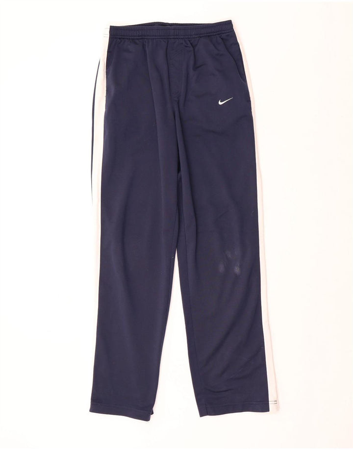 NIKE Jungen-Trainingshose, 12–13 Jahre, Größe L, Marineblau, Farbblock